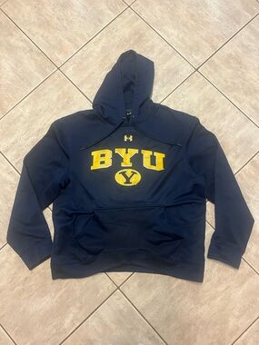 Under Armour BYU Pullover Hoodie Sweatshirt